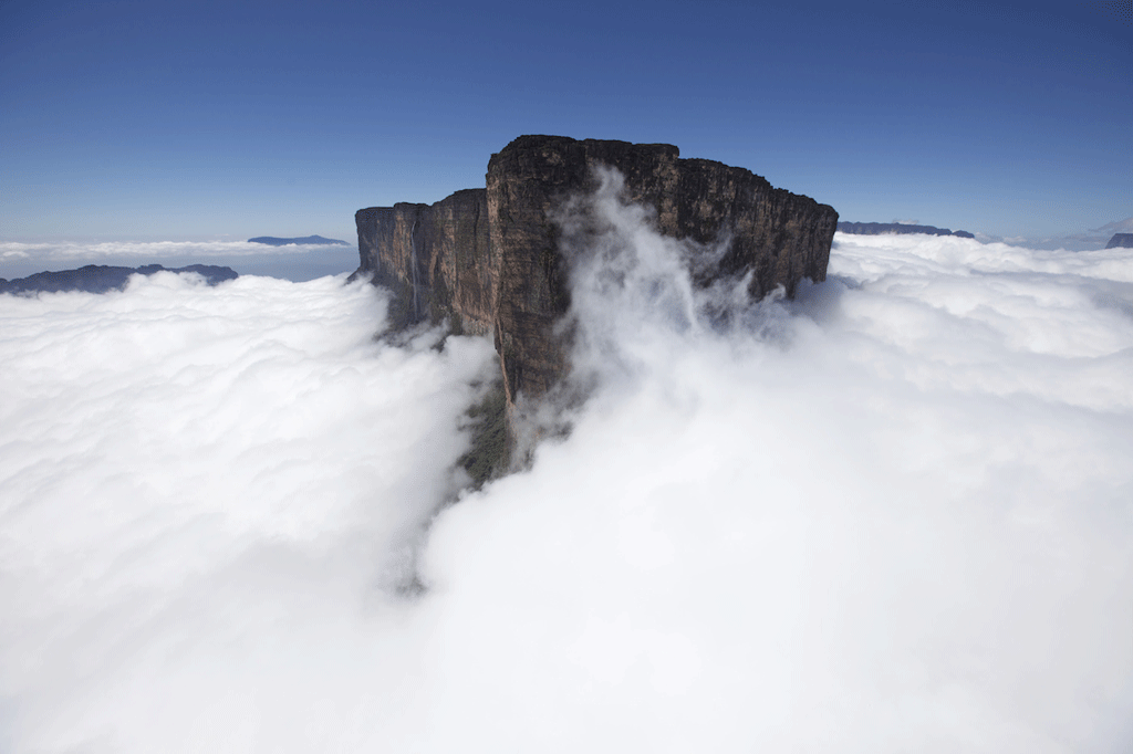 La proa de Roraima. Klaus Fengler