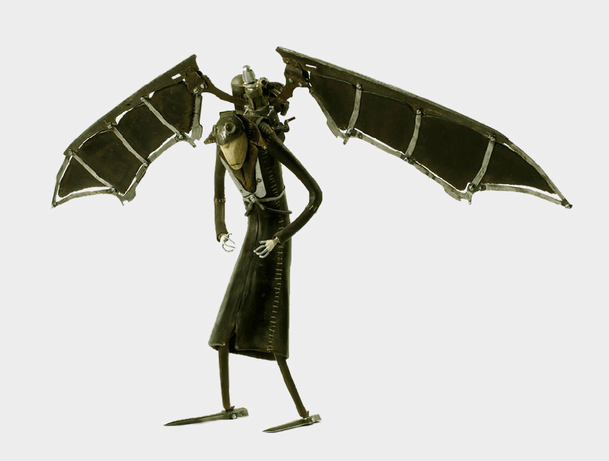 Flying man. Stephane Halleux