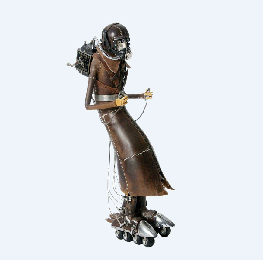 Rouleur de patins. Stephane Halleux