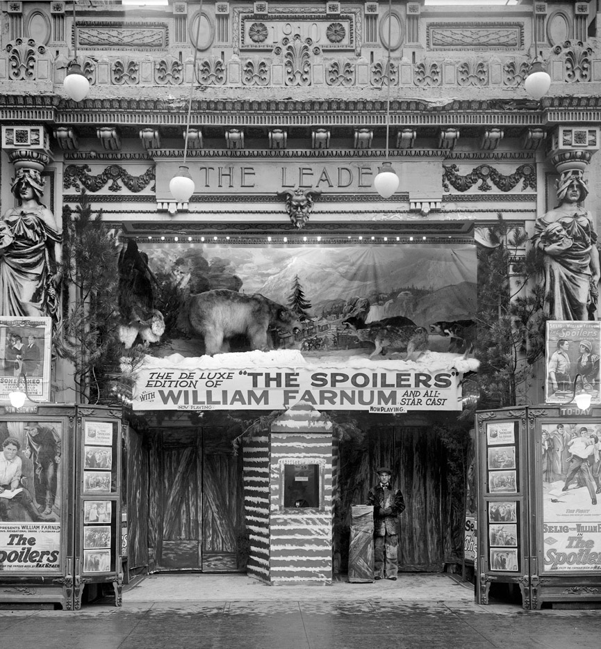 Leader Theater en Washington, 1920. Shorpy