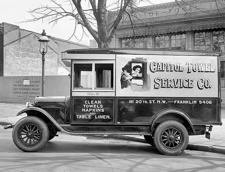 Capitol Towel. Washington, 1927. Biblioteca del Congreso