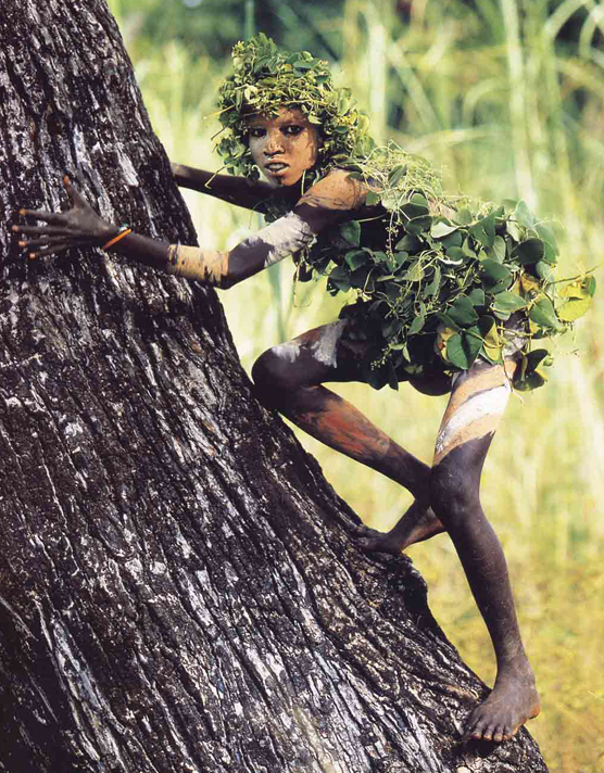 Atuendos tribales de Etiopia. Hans Silvester