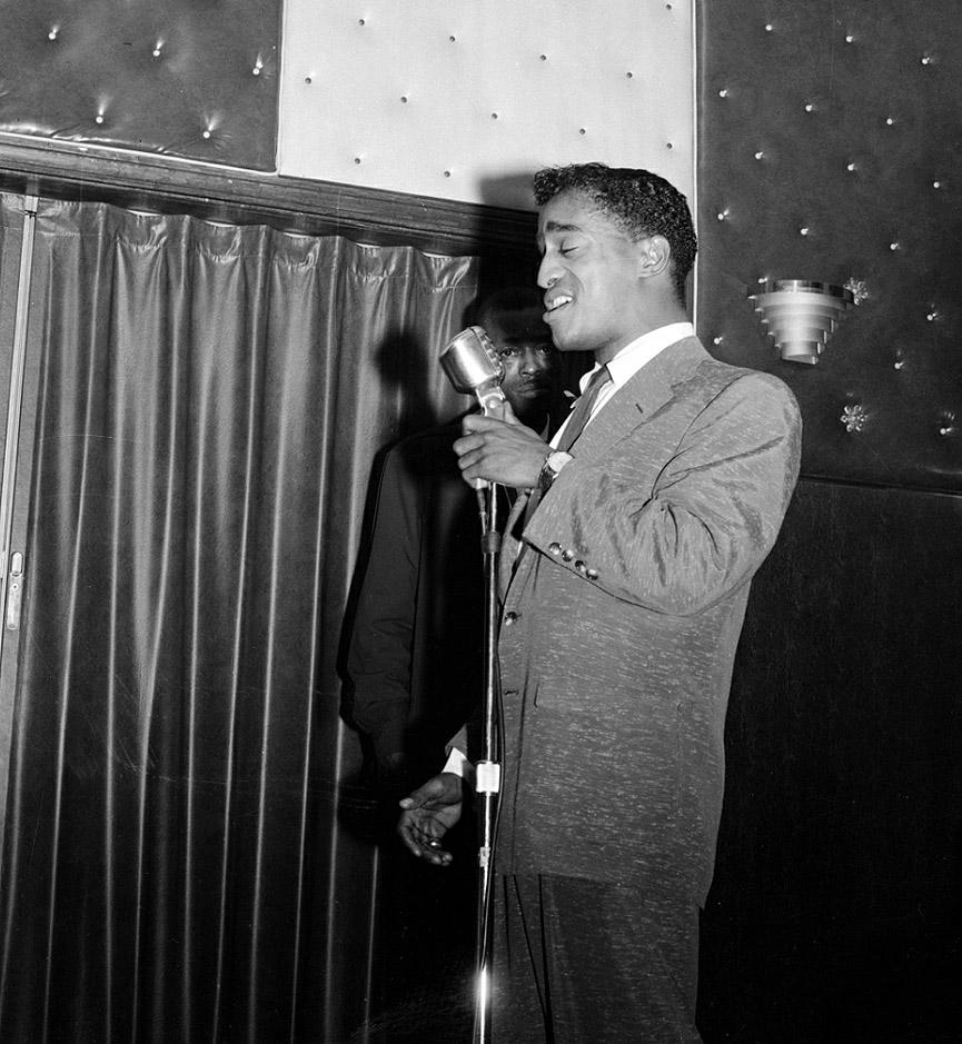 Sammy Davis Jr en el Flamingo Club, en 1955. Charles Harris