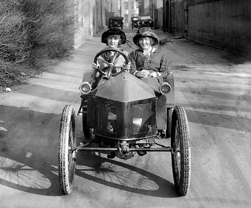 Cyclecar. Washington, 1915. Biblioteca del Congreso