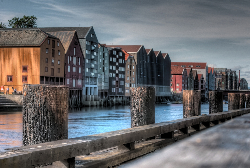 Embarcadero de Trondheim. iM@n