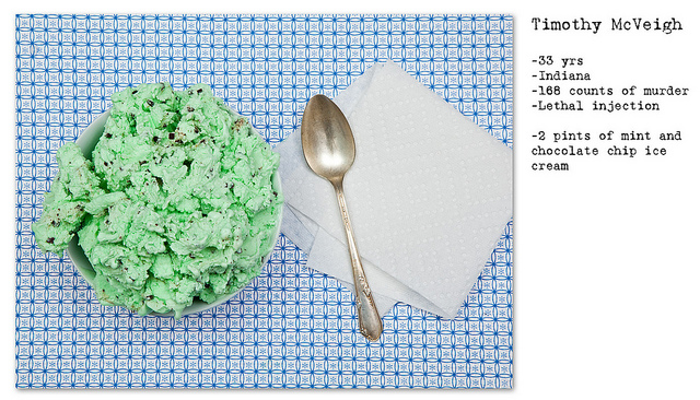 Cena Timothy McVeigh. Henry Hargreaves