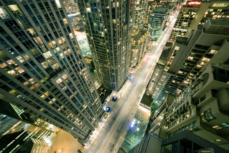 Vertical Landscapes night. Tom Ryaboi