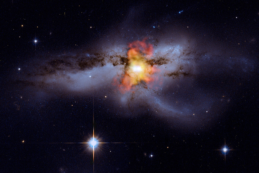 Fusion dos agujeros negros