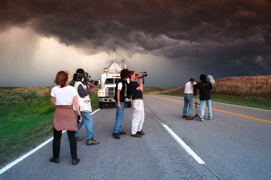 Cazadores de tormentas. Jim Reed