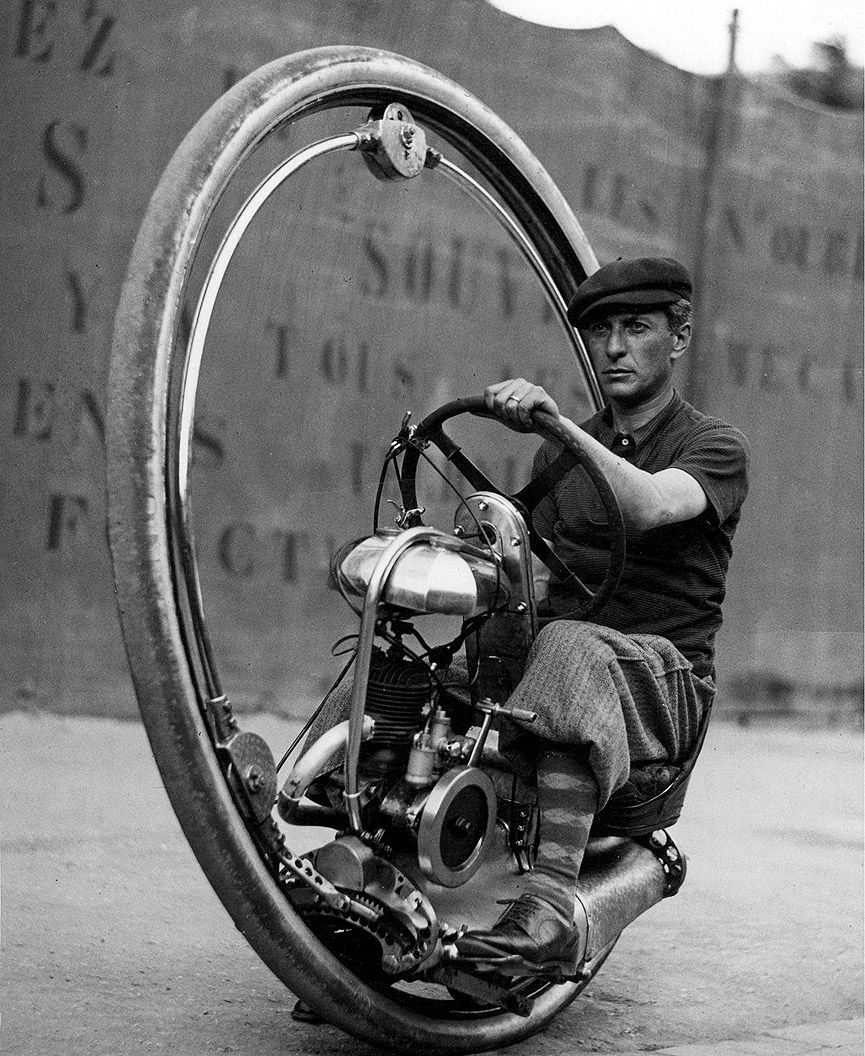 Monociclo de Walter Nilsson. Hemmings