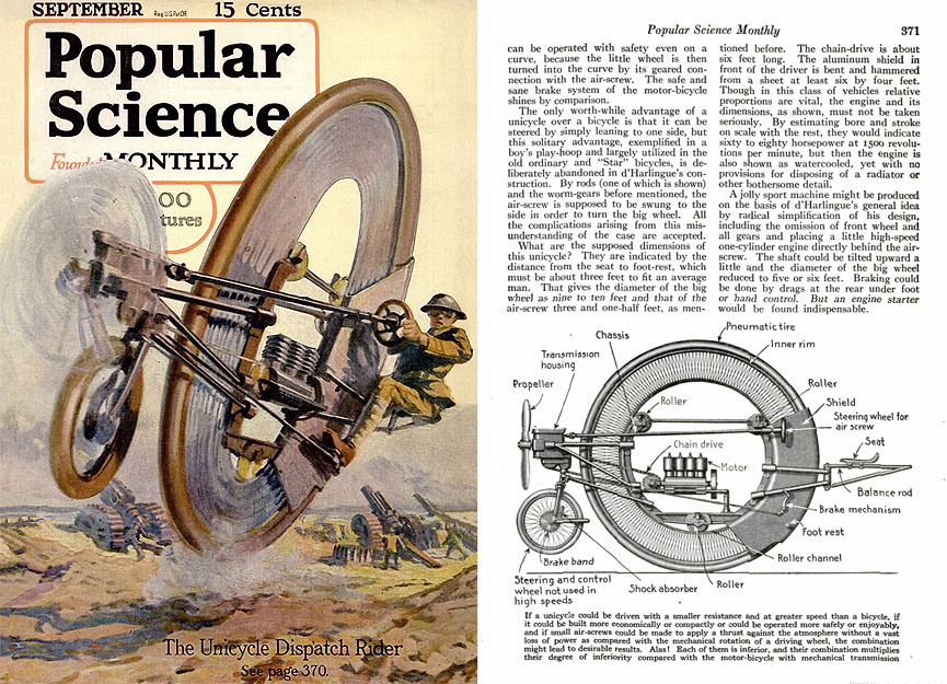 Popular Science. Septiembre, 1917. Popular Science