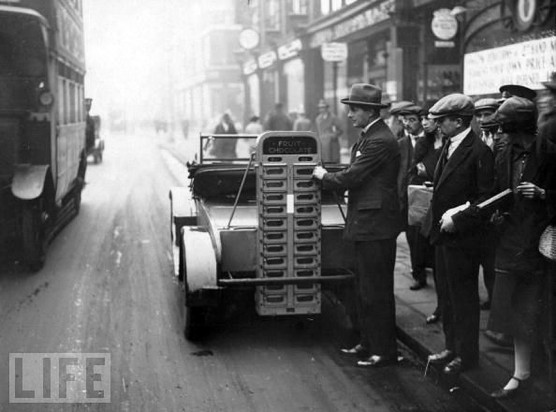 La invasión de las máquinas expendedoras