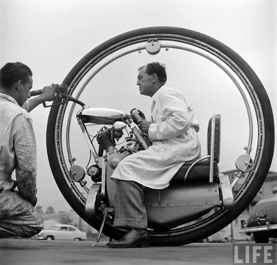 Una sola rueda es suficiente